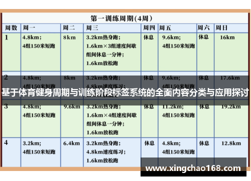 基于体育健身周期与训练阶段标签系统的全面内容分类与应用探讨